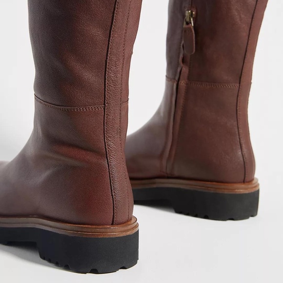 NIB Anthropologie Glastonbury Tall Boots in Brown Size EU 41 / US 10-10.5 - Picture 3 of 7